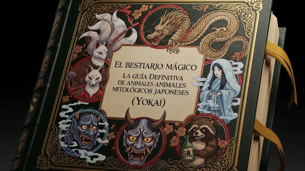 El Bestiario Mágico: Guía Definitiva de los Animales Mitológicos Japoneses (Yokai) 1 Animales Mitológicos Japoneses