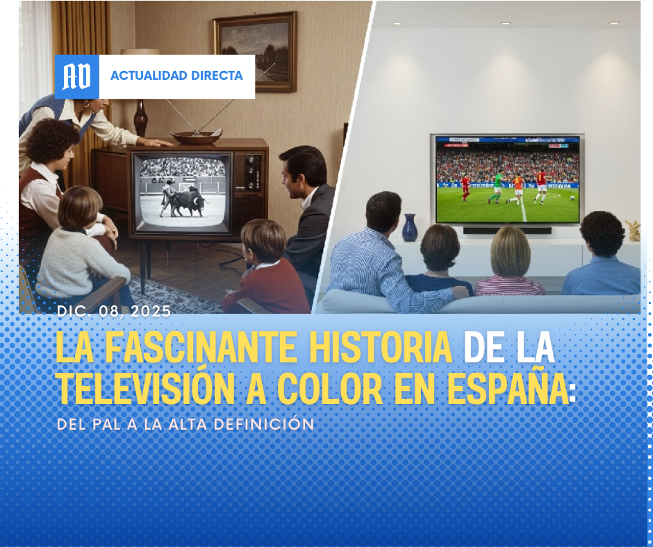 La Fascinante Historia de la Televisión a Color en España: Del PAL a la Alta Definición 1 historia de la television a color en españa