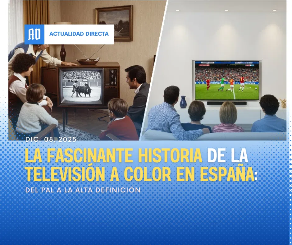 La Fascinante Historia de la Televisión a Color en España: Del PAL a la Alta Definición 2 historia de la television a color en españa