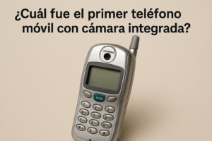 primer teléfono móvil con cámara integrada