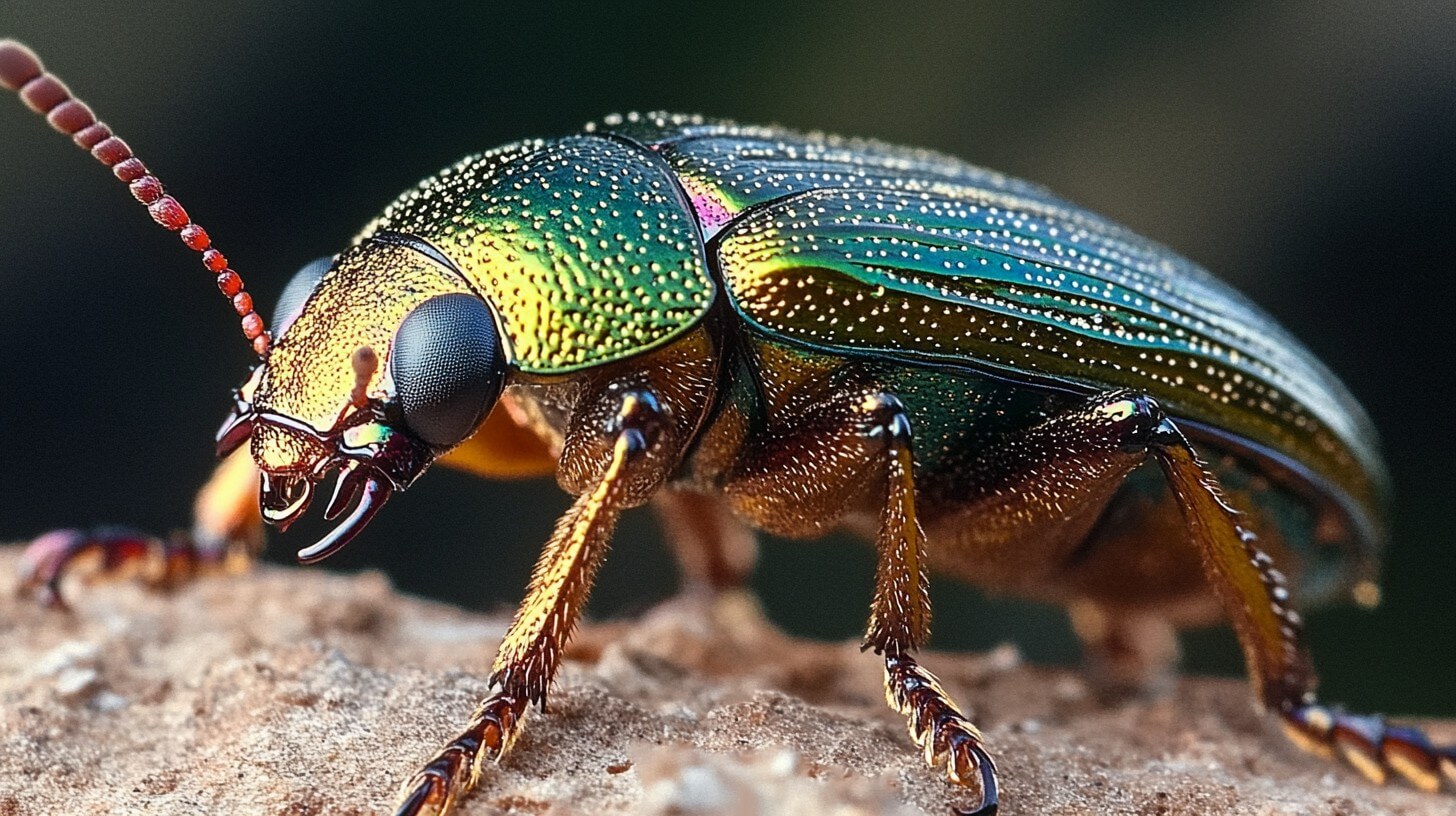 Escarabajo dorado: vida, hábitat y misterio natural