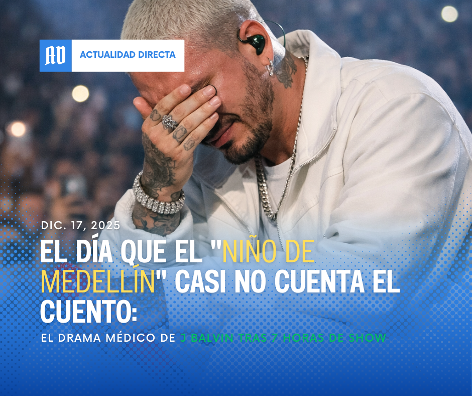 El día que el "Niño de Medellín" casi no cuenta el cuento: El drama médico de J Balvin tras 7 horas de show 1 Comparativa de seguridad médica de J Balvin entre su show en Medellín y la altura de Bogotá