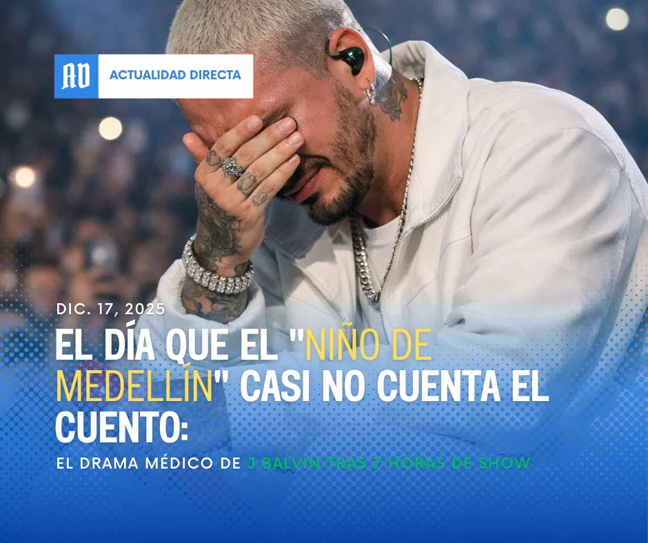 El día que el "Niño de Medellín" casi no cuenta el cuento: El drama médico de J Balvin tras 7 horas de show 2 Comparativa de seguridad médica de J Balvin entre su show en Medellín y la altura de Bogotá