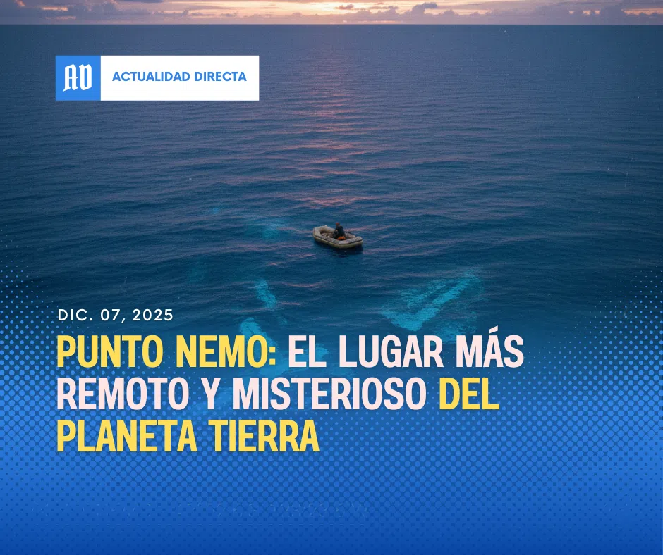 Punto Nemo: El lugar más remoto y misterioso del planeta Tierra