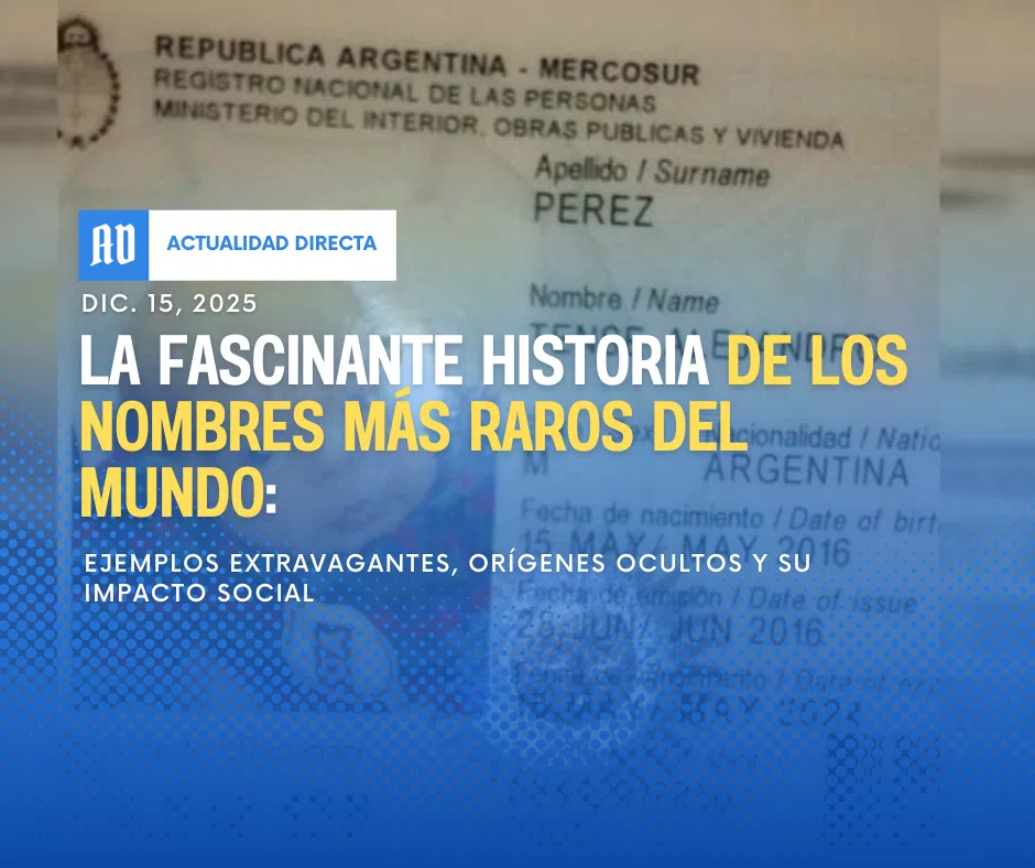 La Fascinante Historia de los Nombres Más Raros del Mundo: Ejemplos Extravagantes, Orígenes Ocultos y su Impacto Social